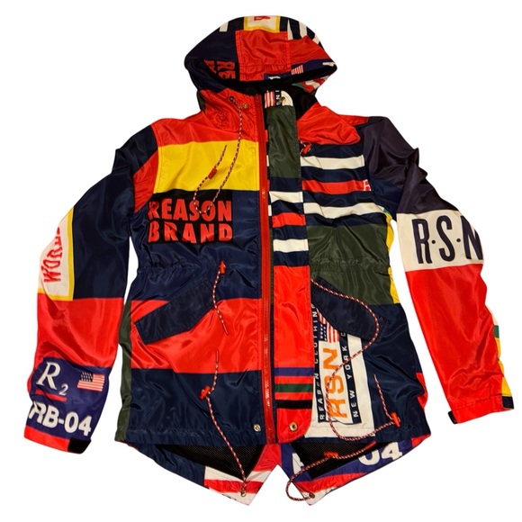 Reason ✨$4 when bundled✨ lightweight colorblock jacket - Picture 3 of 8